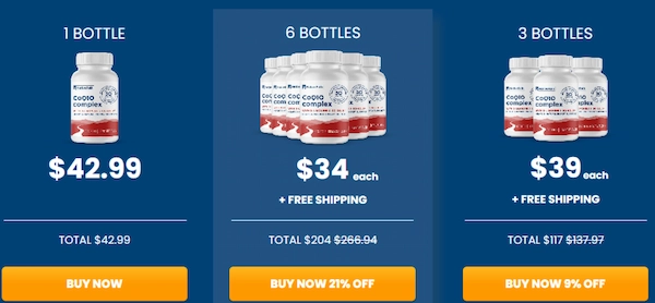 NativePath CoQ10 Complex Price Details